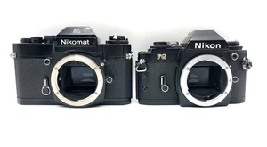 Nikon FG & Nikomat Nikormat EL 35mm Film Camera Parts / Repair DDP - Picture 1 of 11