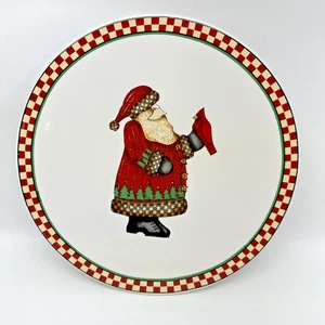 Debbie Mumm Untersetzer Kuchenplatte Sakura Magie des Weihnachtsmanns Weihnachten Wohndeko 9,5" - Bild 1 von 6