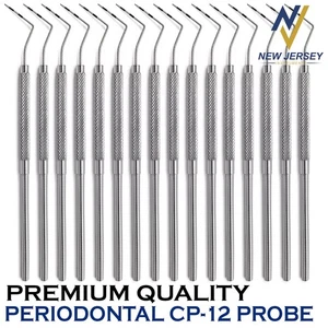 Periodontal CP-12 Probe Williams Color Coated Marking 3-6-9-12 Dental Probes - Picture 1 of 6