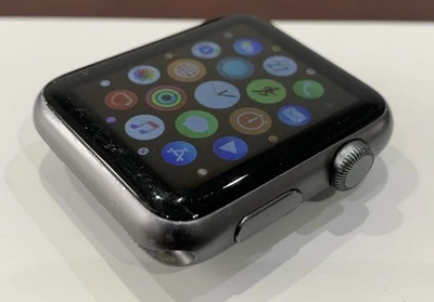 Apple Watch Series 1 42mm Space Grey Aluminum Case - Unit Only - Working Order - Image 1 of 4