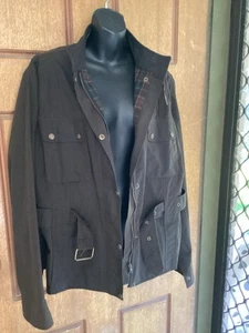 Burke And Wills Lined Size 3XL OILSKIN JACKET NEW - Picture 1 of 4
