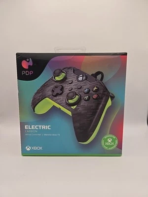 PDP Wired Controller Electric Carbon for Xbox Series XS, Gamepad, Wired Video G - Image 1 of 4
