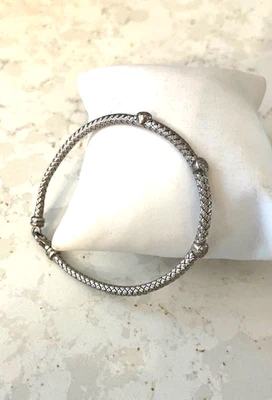 PULSERA EFFY ESTACIÓN 3 DIAMANTES PLATA ESTERLINA Foto 1 de 4