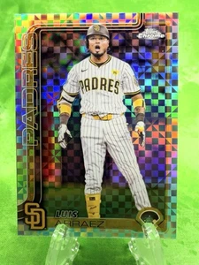 Luis Arraez - X-Fractor - 2025 Topps Chrome #216 San Deigo Padres - Picture 1 of 11