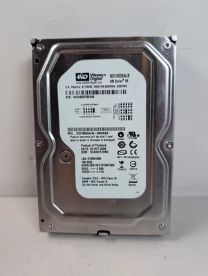 WD Caviar SE WD1600AAJB 160GB 7.2K 8MB 3.5'' Desktop Hard Drive HDD 6WRA0 - Image 1 of 4