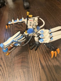 LEGO Ninjago Ice Dragon Attack 2260 Complete Set Zane Minifigure 158 Pieces