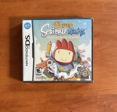 Super Scribblenauts (Nintendo DS) NUEVO Sellado de Fábrica -NTSC COMO NUEVO Envío Rápido Foto 1 de 4