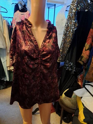 Daisy Fuentes Blouse Women's 3X - Image 1 of 4