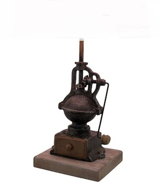 Scratch & Dent Antique Finish Vintage Coffee Grinder Table Lamp Base Only - Image 1 of 3
