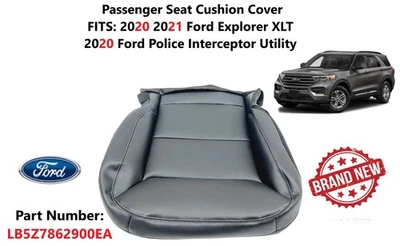 Ford Explorer XLT 2020 2021 2,3 L asiento delantero derecho funda cojín LB5Z7862900EA Foto 1 de 4