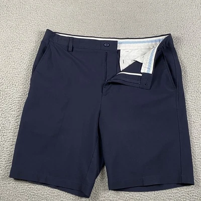 Pantalones Cortos Chinos de Golf Footjoy Para Hombre 38 Azul Marino Rendimiento Preppy Poliéster Spandex Foto 1 de 4