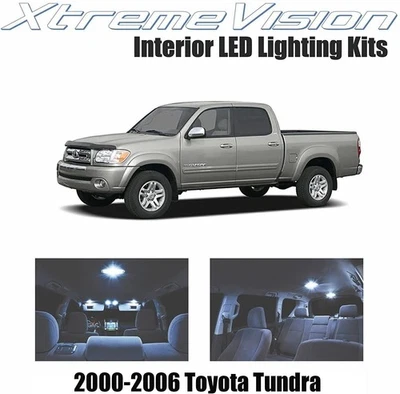 XtremeVision Interior LED for Toyota Tundra 2000-2006 (9 Pieces) Cool White... - Image 1 of 4