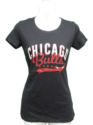 Nueva Camisa Chicago Bulls Para Mujer Tallas S-2XL Negra G-III 4HER Foto 1 de 4
