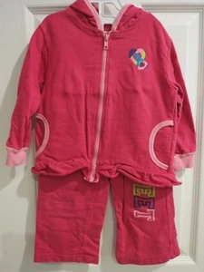 Al & Ray Infant Baby Girls 2 Piece Outfit - Pink Jacket and Pants - Size: 2T - Picture 1 of 9