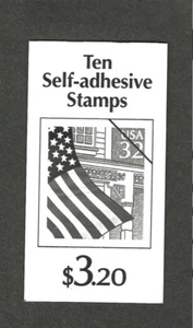 #BC114a 32c FLAG OVER PORCH ISSUE BOOKLET OF 10 MNH - Picture 1 of 2