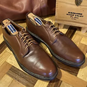 Vintage Derby elegante Schuhe von Keith Highlanders braun Leder 10,5D US - Bild 1 von 9