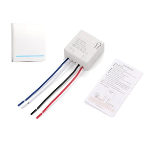 Módulo Receptor 433mhz Interruptor de Luz Inalámbrico Sin Cableado Control Remoto de Larga Distancia - Imagen 1 de 17