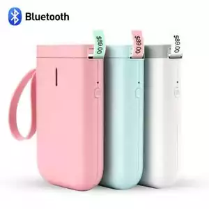 IMPRIMANTE ETIQUETTE SANS FIL PORTABLE IMPRESSION RAPIDE CONNEXION BLUETOOTH - Imagen 1 de 16