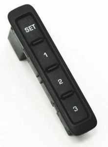 Interruptor de memoria del asiento delantero derecho 06-10 VW Passat B6 Jetta Rabbit MK5 - 1Z0 959 769 - Imagen 1 de 3