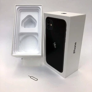 Teléfono móvil Apple iPhone 11 negro caja vacía al por menor solo genuino - Imagen 1 de 3