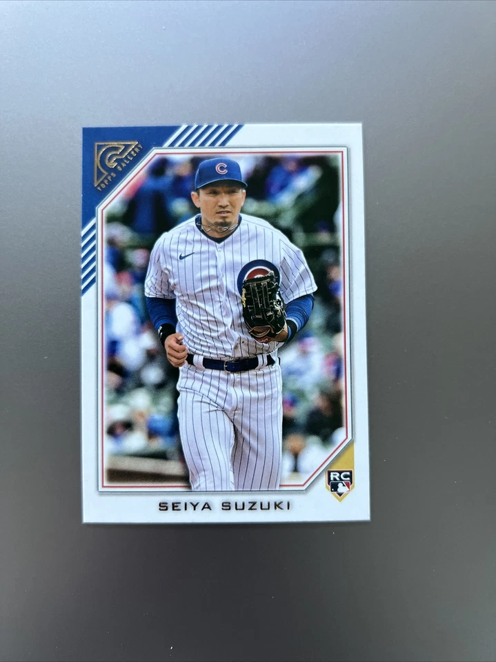 2022 Topps Gallery-SEIYA SUZUKI-(True)-Rookie Card #137 Cubs-Mint-HOT!! - Image 1 of 2