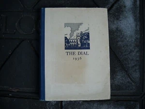 1936 Hill High School Yearbook "The Dial" Pottstown Pennsylvania - Picture 1 of 1