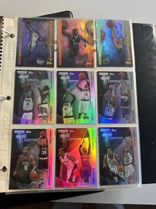 2002 Topps Basketball Holo Lot Top Tandems + Verticality 9 Cards - Picture 1 of 3