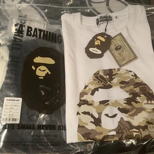 Size 3XL - OVO x Bape Head White Desert Camo T-Shirt DRAKE October's Very Own - Picture 1 of 2