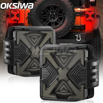 Luces traseras LED freno para Jeep Wrangler JK JKU 2007-2018 Sport/Sahara/Rubicon Foto 1 de 4