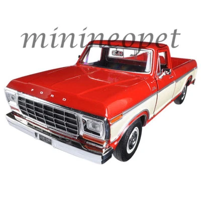 Ford F-150 1979 79 camioneta pickup personalizada Motormax 74346 1/24 2 tonos crema/rojo Foto 1 de 2