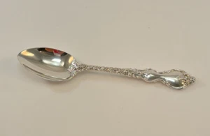 International Du Barry Sterling Silver Oval Soup Dessert Spoon - 7" -No Monogram - Picture 1 of 3