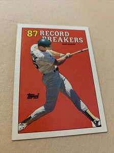 1988 Topps Mark Mcgwire #3 Baseball Card - Picture 1 of 4