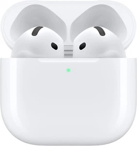 🔥Apple AirPods 4 ANC Bluetooth-Kopfhörer mit Mikro & USB-C Ladecase, weiß, neu - Zdjęcie 1 z 8
