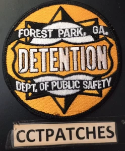 FOREST PARK, GEORGIA DETENTION SHOULDER PATCH GA - Picture 1 of 2