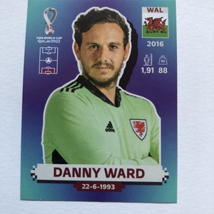 N.WAL3 Danny Ward Wales - Qatar 2022 Panini Toilet