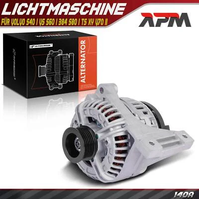 Generatore alternatore 140A 12V per Volvo S40 I VS S60 I 384 S80 I TS XY V70 II - Immagine 1 di 4