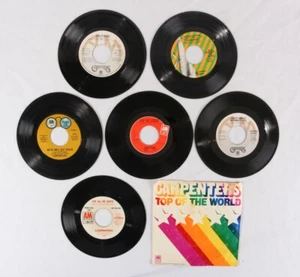 Carpenters, Lot of 7 Records, 7" 45 rpm, VG+ - Imagen 1 de 4