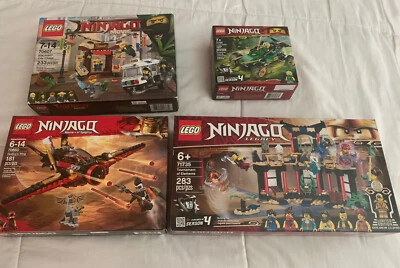 LEGO NINJAGO Tournament of Elements 71735, 70650 Destiny’s Wing, 71700 And 70607 - Image 1 of 4