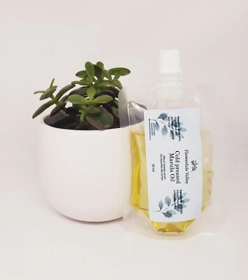 50ml Cold Pressed Pure Marula Oil Vitamin C + E refill Anti Aging For Skin Hair - Image 1 of 4