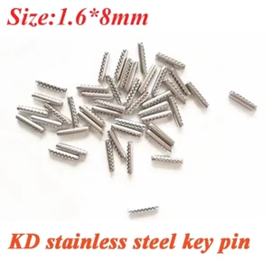 Keychannel 200 PCS/LOT 1.6MM Steel Key Pin for Xhorse KEYDIY Remote Flip Key Bla - Picture 1 of 12