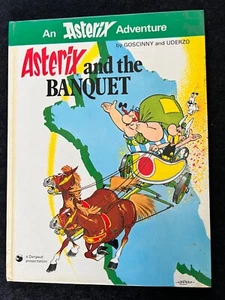 Asterix and the Banquet hardback comic book 1979 original in English - Picture 1 of 1