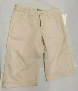 New GAP Kids Girl's Khaki Bermuda Shorts Size 12 Regular - Picture 1 of 4