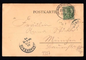 Correo de tren 1900 - "Friburgo - Neustadt Schwzw." Tren 462 (234-X) - Imagen 1 de 1