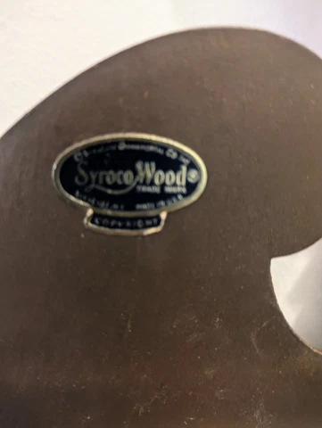 Vintage Syroco Eagle mirror all wood mirror with great detail and very well made Cover
