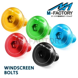 Juego de tornillos de carenado parabrisas ZX10R apto para ZX-10R Ninja ZX-10RR 17 18-2020 - Imagen 1 de 14