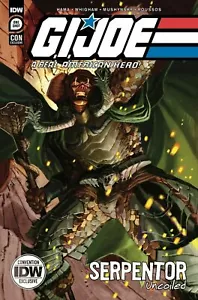 G.I. JOE 1 ONE SHOT SERPENTOR UNCOILED WONDERCON ERIC CANETE VARIANT 2021 RARE! - Picture 1 of 1