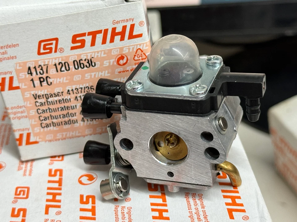 STIHL OEM ZAMA CARBURETOR 4137 120 0636 / 0628 C1Q HT-75 50 FS-75 80 85 - Image 1 of 2