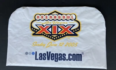 Almohadilla de cubierta de asiento Las Vegas Arena Bowl Football XIX Las Vegas 2005 desaparecida RARA Foto 1 de 4
