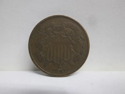 1867 US TWO CENT COIN - Image 1 of 2