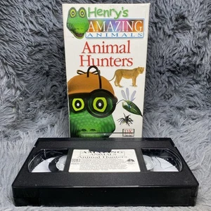 Henry’s Amazing Animals: Animal Hunters VHS Tape 1999 Education Kids Show Rare - Picture 1 of 8